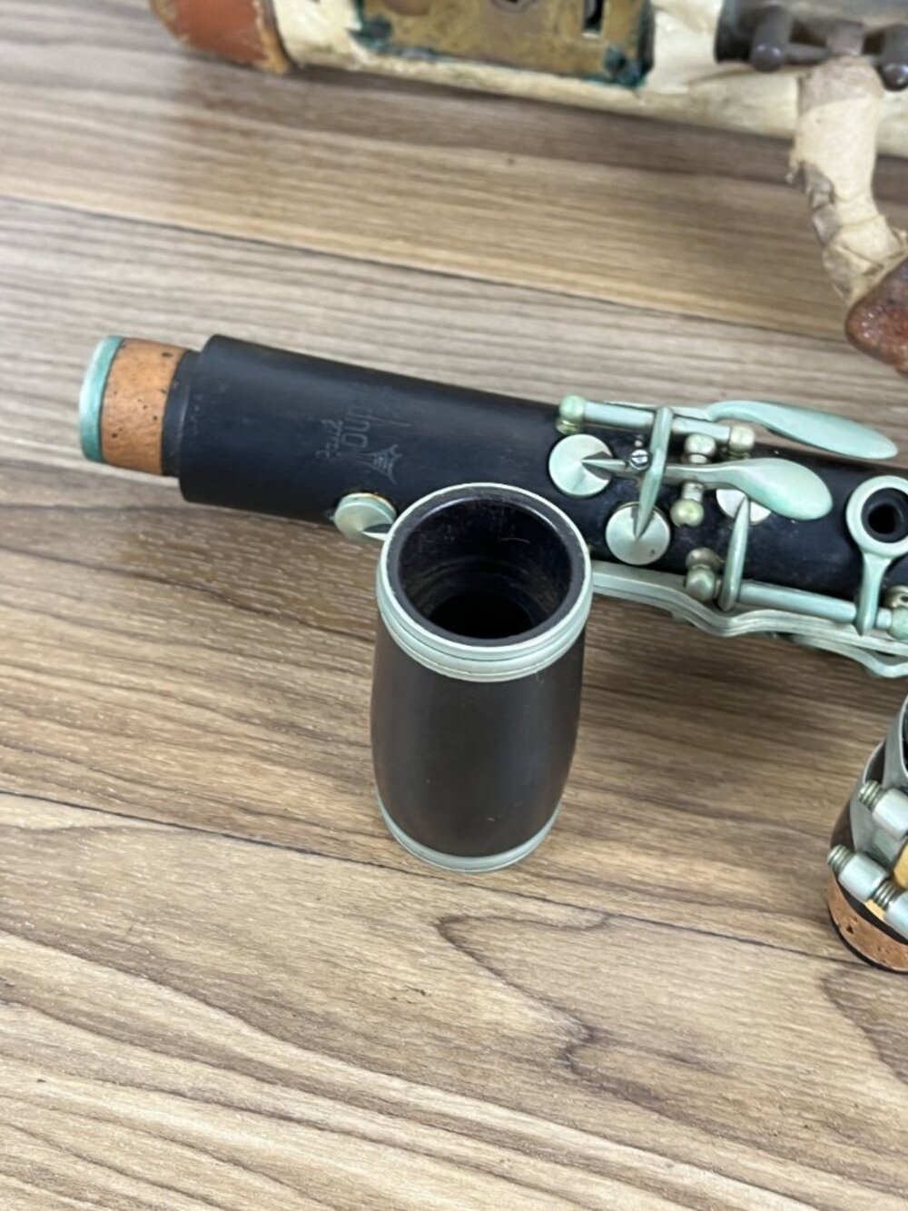 Vintage Paul Dupre France Wood Clarinet Made in France With Case Read - Picture 14 of 16